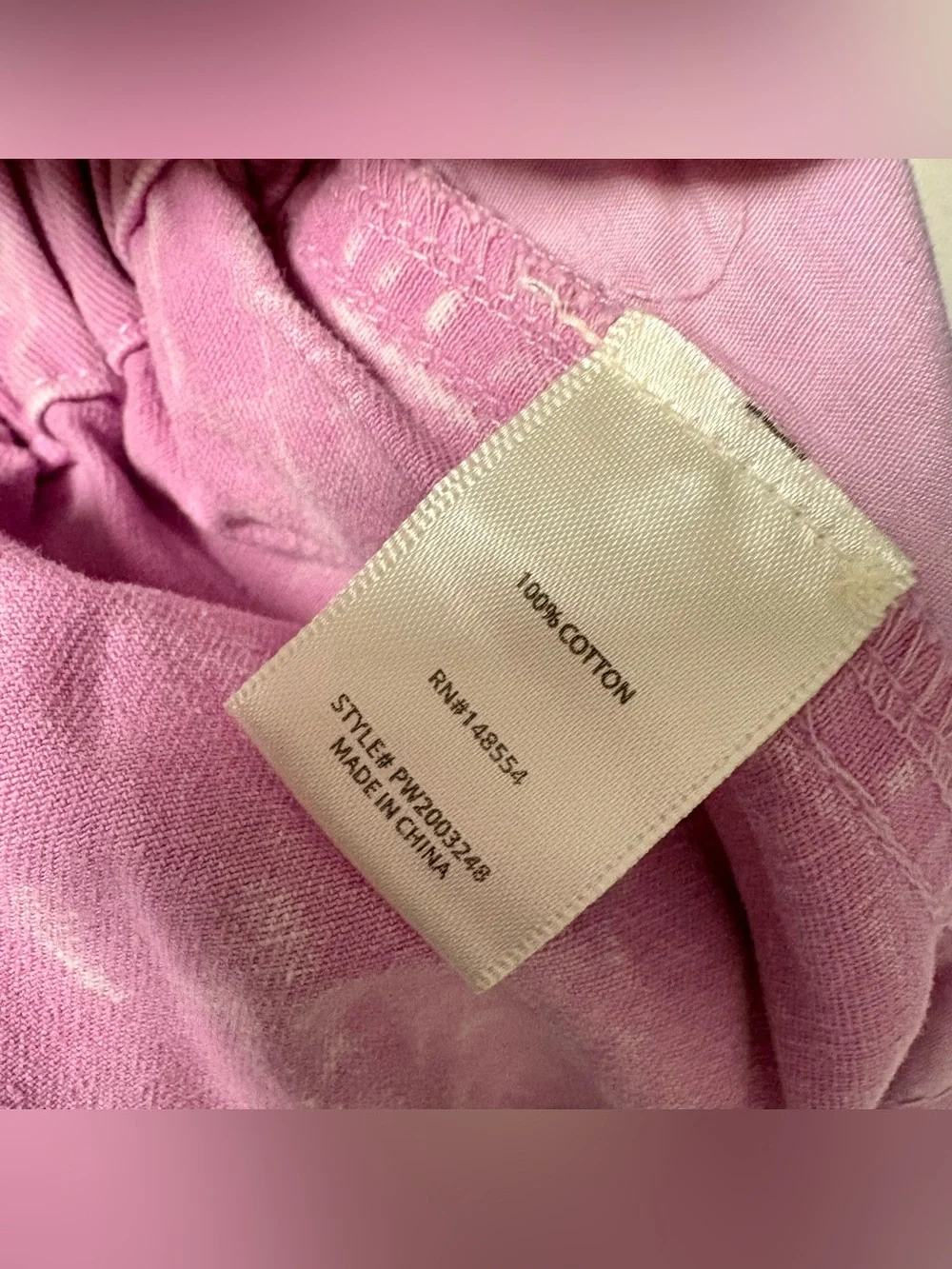 tgla Ruffle Shorts Pink - Picture 5 of 5